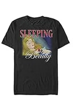 Disney Unisex Sleeping Beauty Classic Sleeping Beauty Organic kortärmad T-shirt, , XXL