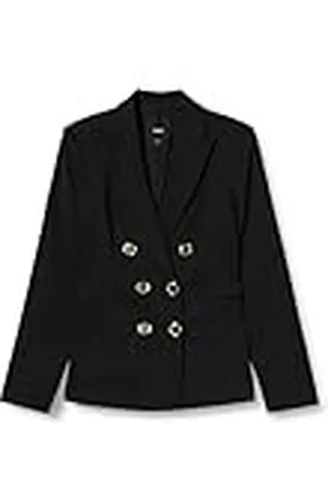 Pinko Alexia Scuba Stygstygnjacka med metallknapp, , 38