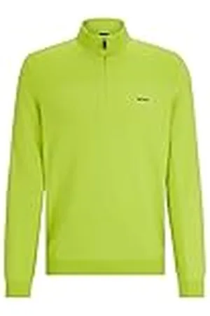 HUGO BOSS Momentum-X QZ herrtröja av Dry-flex-tyg med troyerkrage och logotyp, , 3XL