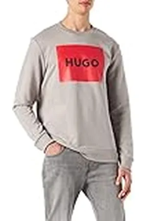 HUGO BOSS Herr Duragol22 sweatshirt, medium grå030, XS, , XS
