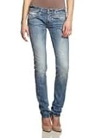 Herrlicher Straight Leg Jeanshose Pitch Denim Stretch