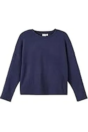 NAME IT Stickad tröja för flickor, mörk safire-110, , 50 cm