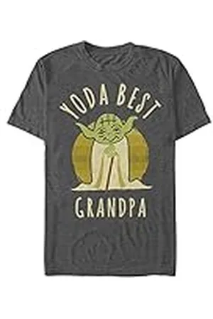 STAR WARS Unisex Best Grandpa Yoda Says ekologisk kortärmad t-shirt, , XL, , XL