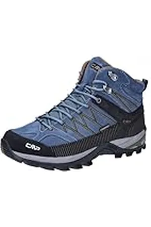 CMP Rigel Mid Trekking Shoes WP, Walking Shoe, Bluestone-Rubber, 40 EU, , 40 EU