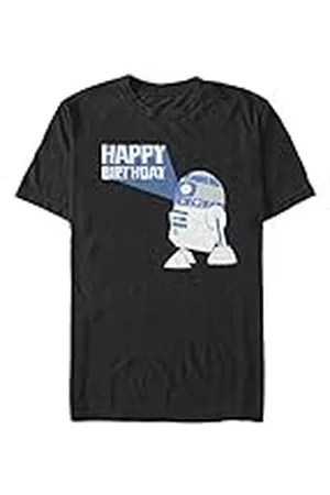 STAR WARS Unisex R2D2 Happy B Day ekologisk kortärmad t-shirt, , M, , M