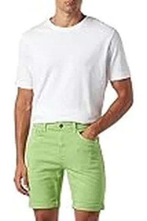 Blend Jogg denim shorts för män, 140244/Bright Lime Green, L, , L