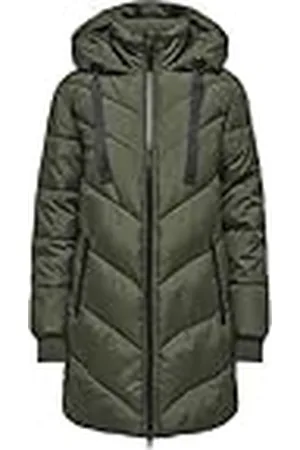 JDY JACQUELINE de YONG kvinna lång parkas SKYLAR lång parkas, , XXS