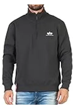Alpha Industries Tröja med halv dragkedja SL Sweatshirt för män