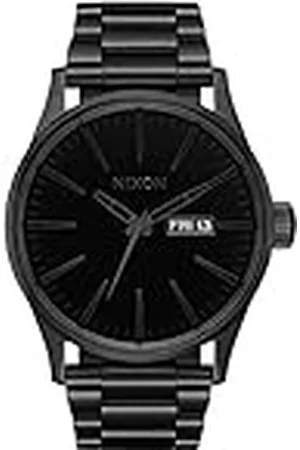 Nixon Armbanduhr Sentry Edelstahl All Black/Black