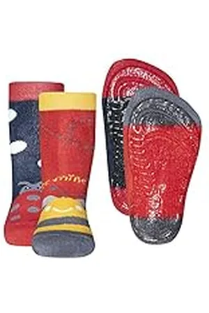 Ewers 2-pack bi nyckelpiga stoppstrumpor SoftStep, halkfri sula för flickor, tillverkad i Europa, barnstrumpor, halkskydd, ABS, , 21-22