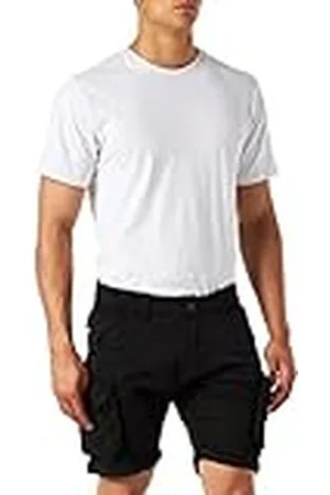 Alpha Industries Aplha industries Herr Crew Short Patch Bermuda, SVART/SVART, 30