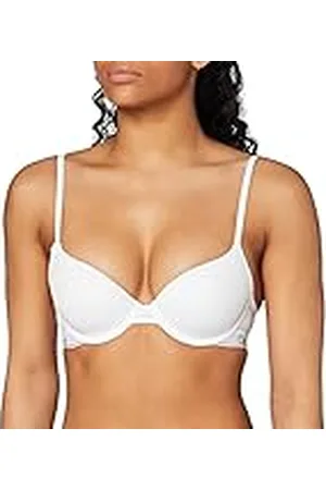Calvin Klein Contour BH med bygel för kvinnor, Vit, 75C