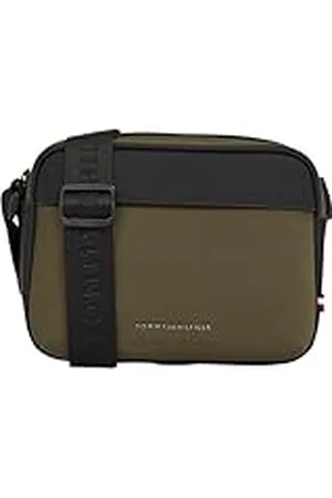 Tommy Hilfiger Herr TH REPREVE CAMERA VÄSKA AM0AM13187 Crossover, KHAKI (armégrön)