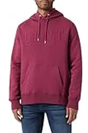 GANT Embossed huvtröja för tröja, , XL