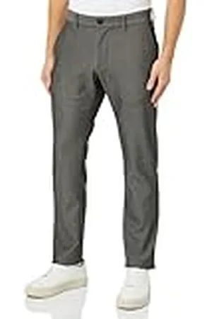 QS by s.Oliver Herr chino, normal passform grå, 33, , 33W x 30L