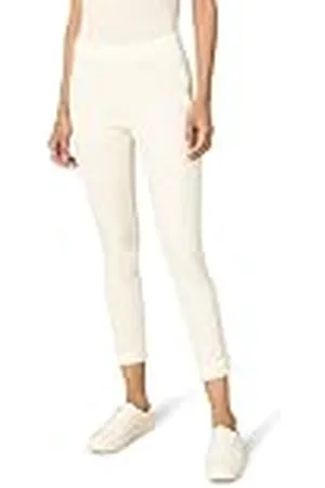 Amazon Dam Slim-Fit Bi-Stretch Sidodragkedja Ankelbyxor, , 0