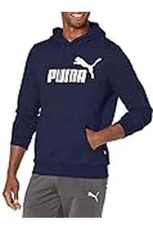 PUMA Essentials Big Logo fleece huvtröja sweatshirt med huva, , M