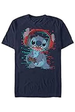 Disney Classics Unisex Lilo & Stitch-stitch-spel ekologisk kortärmad t-shirt, , M, , M