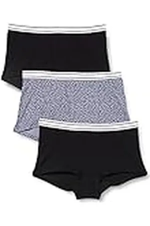 Schiesser Mädchen 3 PACK Unterwäsche Shorts - 95/5 Organic Bio Baumwolle - Größe 140 bis 176