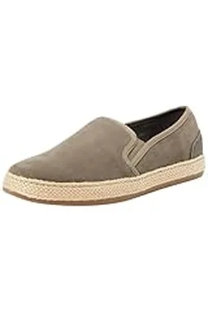 Geox Män U PANTELLERIA A Espadrille Wedge Sandal, taupe, 40 EU, , 40 EU