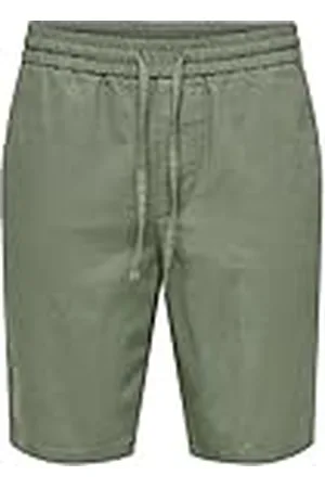 Only & Sons ONSLINUS 0007 COT LIN shorts NOOS, , L