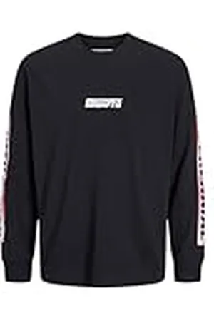 JACK & JONES Jcointerlude Floral Tee Ls Crew Neck, , M