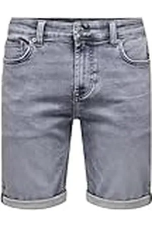 Only & Sons Onsply Jog MGD 0880 Ana DNM shorts Noos, , XS