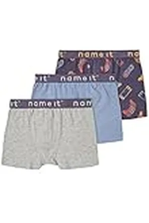 NAME IT Pojkar NKMBOXER 3P Stonewash Game NOOS underbyxor, 86