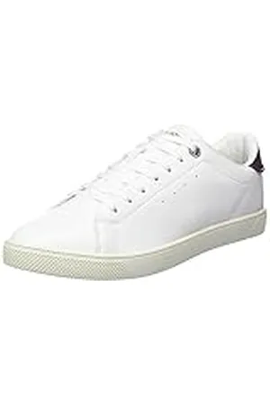 JACK & JONES JACK&JONES herr JFWKNOX sneakers, vit/detalj: Navy Blazer, 43 EU