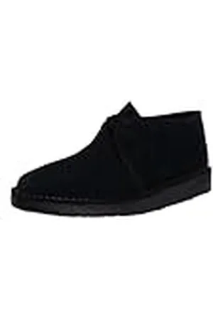 Clarks Unisex Desert Trek Oxford Boot, Black SDE, 8.5 UK, , 42.5 EU