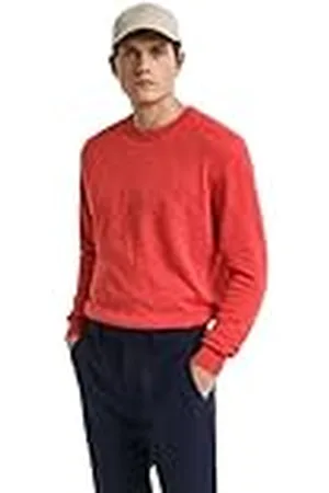 GANT LINEN BLEND C-NECK, , S