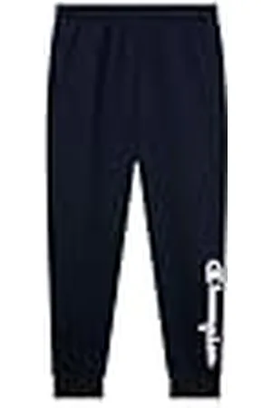 Champion Legacy Man för män – stor logotyp träningsbyxor, blå, XXL, , XXL