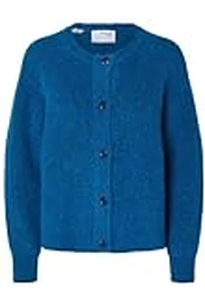 SELECTED SLFLULU LS stickad kort kofta B NOOS, , XS