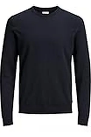 JACK & JONES Herr Pullover-tröja Jjebasic Knit Crew Neck Noos, , XXL