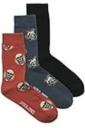 JACK & JONES Jacanatomy Skull Socks 3-pack, , One Size