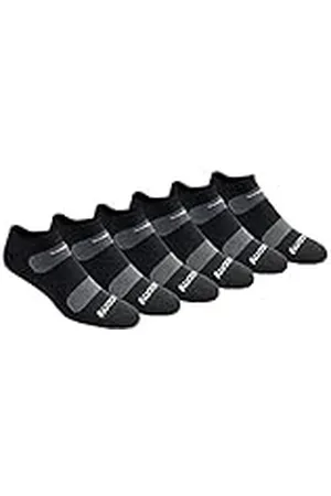 Saucony Löparstrumpor för män (paket med 6), , Shoe Size: 5-8