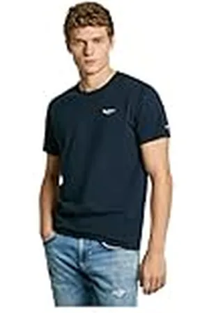 Pepe Jeans Herr ORIGINAL BASIC 3N T-shirt, blå (DULWICH BLUE), XS, , XS