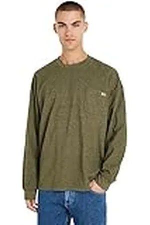Tommy Hilfiger Herr TJM RLX våffelsnit t-shirt L/S stickade toppar, , M