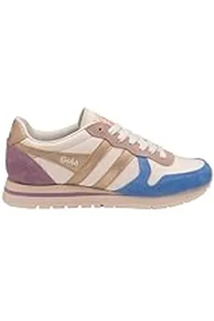 Gola Daytona Quadrant sneakers för kvinnor, Off White Vista blå guld lilja, 36 EU