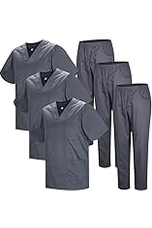MISEMIYA Pack 3 Pcs-sanitära uniformer MZ-3-817-8312 Unisex Vuxen, , M
