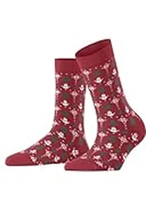 Falke Strumpor för kvinnor, Merry Party W SO bomull mönstrade 1 par, , 35–38, , 35-38 EU