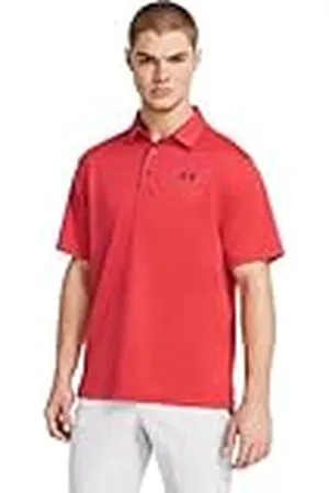 Under Armour Tech Polo, Röd Solstice / / Grå (Pitch Gray), XXL, , XXL/3XL