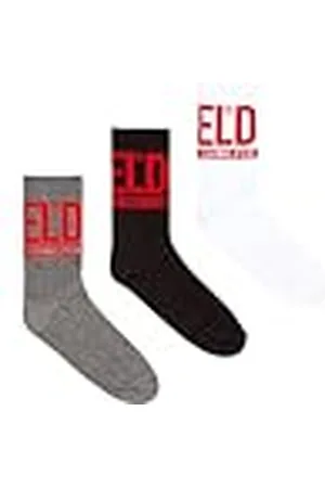 Diesel Skm-Wraparound-Mid-Cut-Cushioned-Socks Strumpor Herr, , XXS