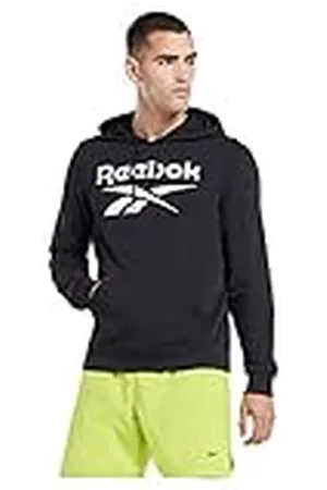 Reebok Långärmad tröja med stor logotyp för män, , L, , L