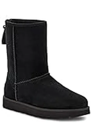 UGG Klassisk kort logotyp dragkedja dam Klassisk stövel , Kastanj, 36 EU