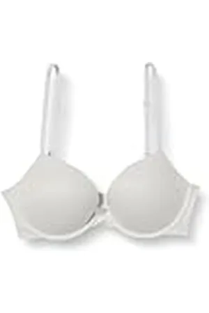 Calvin Klein Dam PUSH UP PLUNGE, vit, 32D, , 75