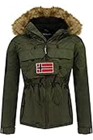 Geographical Norway Herr bänk parkas svart L, , S