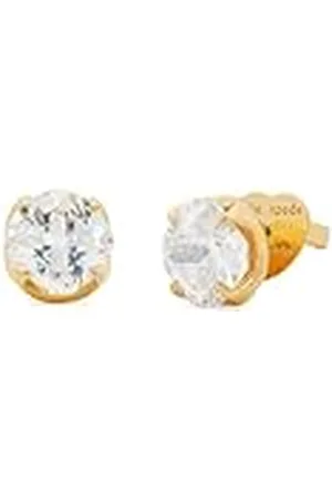 Kate Spade SET IN STONE ÖRHÄNGEN Transparent/Guld