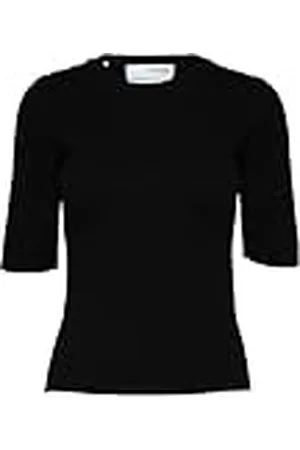 SELECTED SLFMALA 2/4 stickad O-hals NOOS, , M