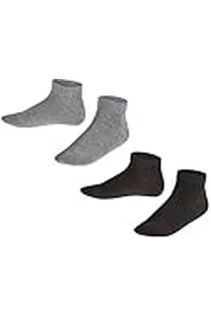 Falke Sneakers för barn 2-pack Happy – 85% bomull, 2 par, veranda. färger, storlek 23–42 – sneakers i dubbelpack, allrounder, fritidsocka, kompakt bomull